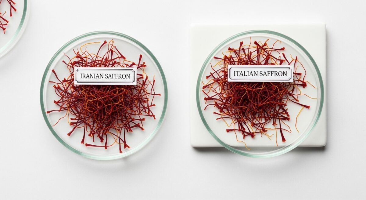 Zafferano Iraniano vs Italiano: Differenze e Caratteristiche