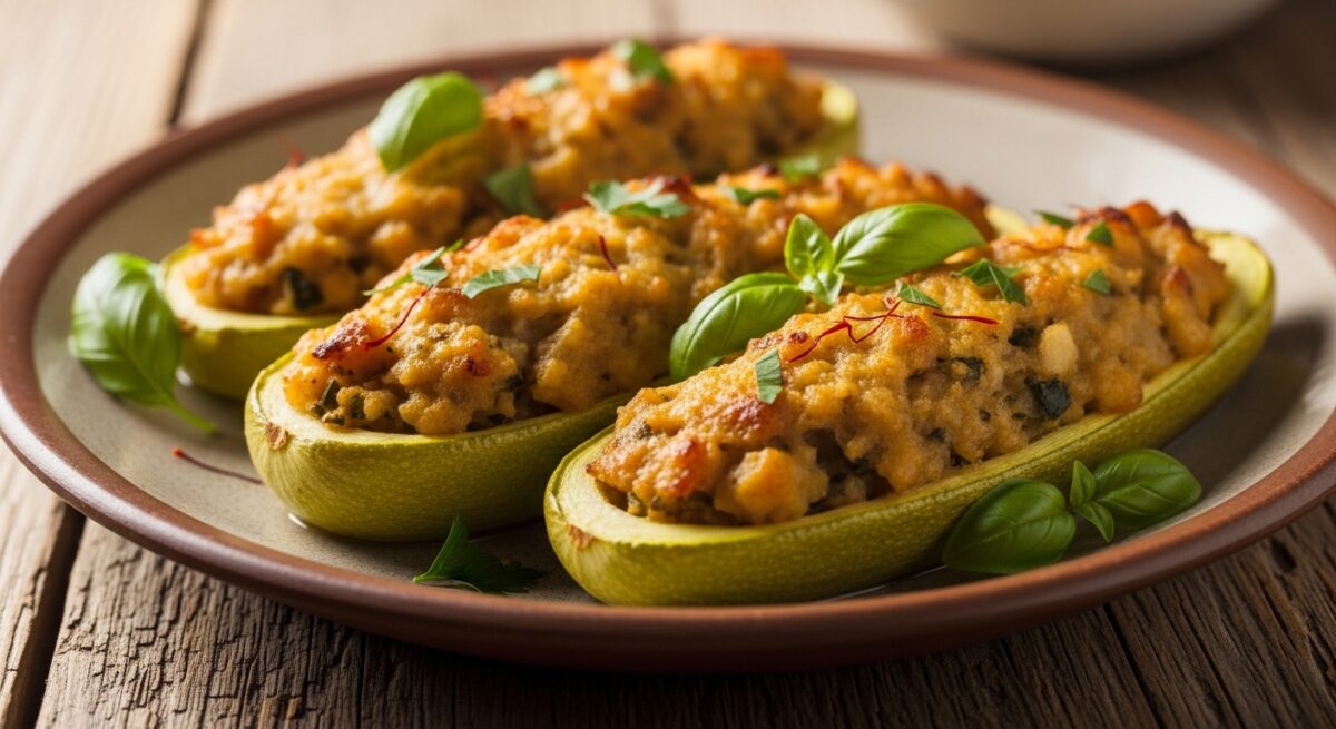 Zucchine Ripiene allo Zafferano: Antipasto Estivo Padovano